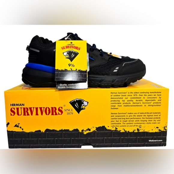 Herman Survivors Women’s Slip Resistant Work Shoes - Picture 2 of 7